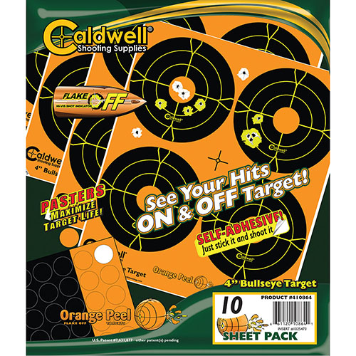¡Consigue tus objetivos con los objetivos Orange Peel® de Caldwell! Su tecnología de doble color te muestra dónde impactas, incluso si fallas el centro.