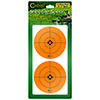 Mejora tu puntería con los Caldwell Orange Shooting Spots. 12 hojas con 24 puntos naranjas de 3". Pégalos fácilmente y dispara con precisión. ¡Compra ahora! 🎯🟠