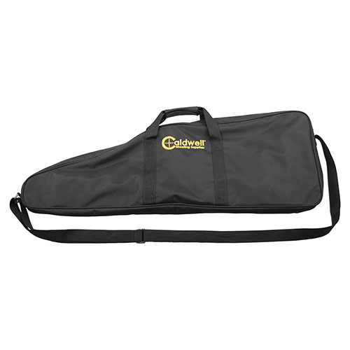 La bolsa de transporte Magnum de Caldwell es perfecta para llevar y almacenar tus objetivos Magnum, con construcción resistente y compartimentos internos para mantener todo organizado.