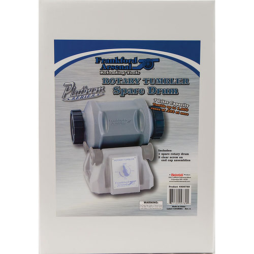 ¿Necesitas más capacidad? El tambor de repuesto Platinum Series Rotary Tumbler es ideal para recargadores de alta capacidad, ¡aumenta tu eficiencia!