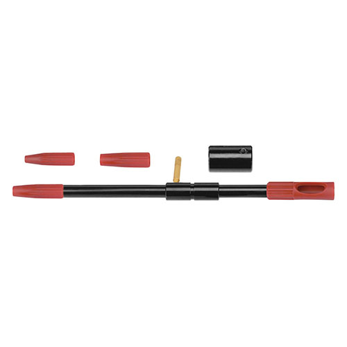 El Tipton® Universal Bore Guide protege el cañón y la acción de tu rifle, alinea la cleaning rod y reduce el desbordamiento de solvente para un limpieza efectiva.