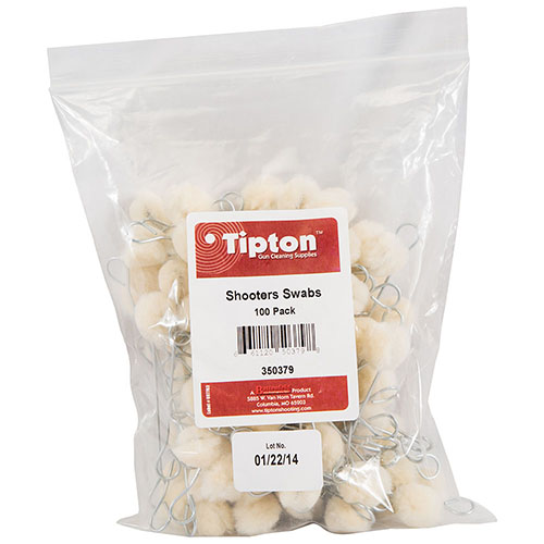 Los Tipton Shooters Swabs son ideales para aplicar lubrificantes y limpiadores, perfectos para áreas difíciles de alcanzar. ¡Versatilidad en cada uso!