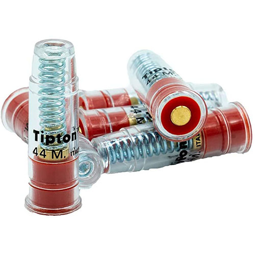 Los Tipton Snap Caps son ideales para proteger el percutor en cámaras vacías, ajustar el trigger pull y liberar la tensión de los muelles al almacenar tus armas.