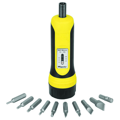 ¡Consigue una precisión perfecta en cada tornillo de tu rifle con el Wheeler FAT Wrench! Aplica torque repetible y preciso para mejorar tu puntería.