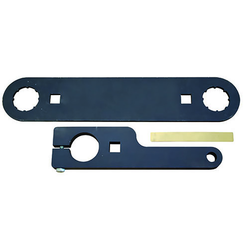 La llave de cañón Wheeler Savage es robusta, ideal para instalar y quitar cañones, con mango de acero de 15