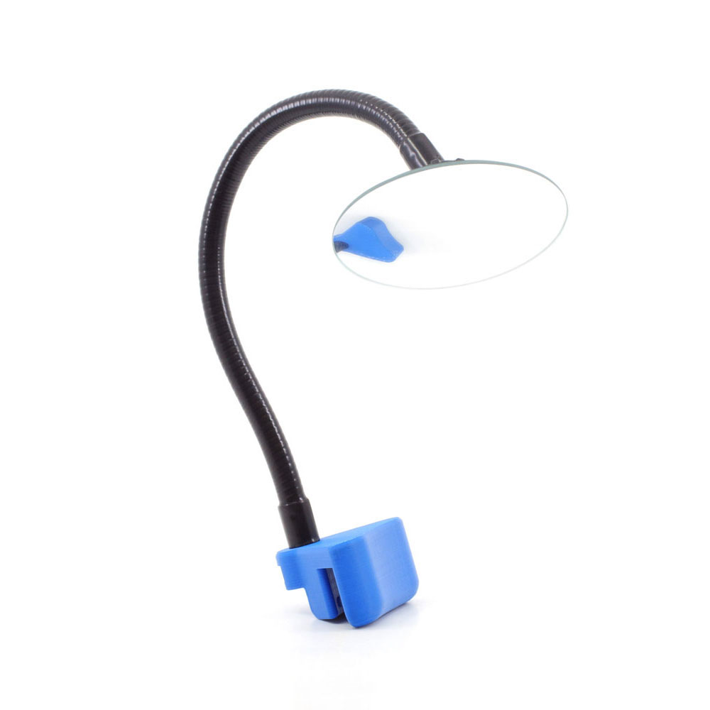 El espejo ARMANOV para Dillon Case-feeder te permite ver fácilmente la cantidad de casquillos sin necesidad de una escalera, ¡instalación rápida y sin herramientas!