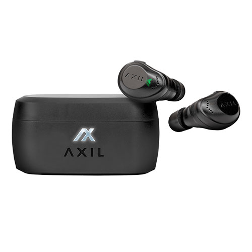 Descubre los AXIL XCOR: protección auditiva avanzada, control táctil, carga USB-C y hasta 30 dB SNR, perfectos para tus aventuras de tiro y caza.