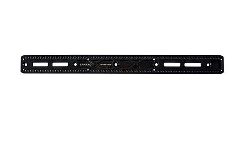El sistema ARCA-Rail M-LOK de ERATAC con 10 slots permite una adaptación perfecta a cualquier bipod o tripod, mejorando tu experiencia de tiro.
