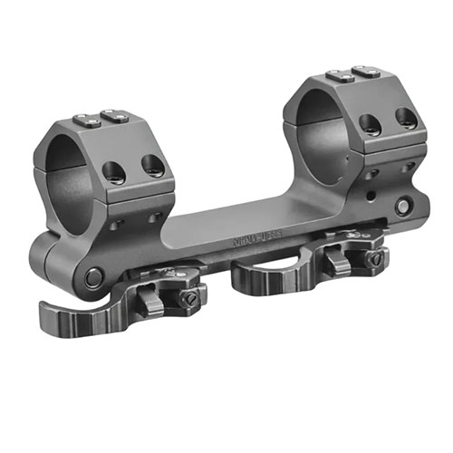 El montaje ERATAC One-Piece es compatible con rifles de cerrojo y AR-10, con levas QD ajustables, diseño modular y durabilidad probada hasta .50 BMG.