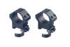 Los montajes de anillo ERATAC de 34 mm ofrecen opciones de fijación dual, ajuste de tensión en rieles Picatinny y un interfaz modular para accesorios.
