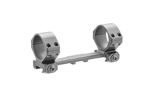 El montaje ultraligero ERATAC es compacto, resistente a retrocesos de .50 BMG, y ofrece un ajuste seguro en rieles Picatinny, ideal para rifles de cerrojo y AR-10.