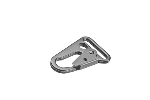 El gancho HK de ERATAC, hecho de acero y recubierto en polvo, es perfecto para asegurar tus accesorios con durabilidad y resistencia, ¡ideal para tus aventuras!