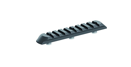 Mejora tu equipo con el KeyMod Picatinny-Rail de 9 Slots de ERATAC, perfecto para personalizar tu arma y añadir accesorios de manera fácil y segura.