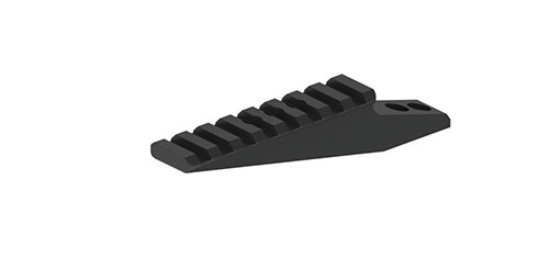 El soporte ERATAC T7 Wilcox Picatinny ofrece una solución robusta y segura para montar accesorios, disponible en dos alturas para una alineación perfecta.