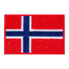 El parche Velcro de ULFHEDNAR con la bandera noruega es perfecto para personalizar tu equipo, mide 4 x 6 cm y está disponible en rojo, blanco y azul o tan.