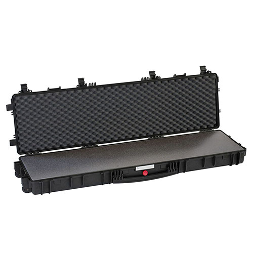 Protege tu equipo con el EXPLORER CASES Red 13513: resistente al agua, con bisagras metálicas, espuma densa y múltiples opciones de transporte. ¡Ideal para tus armas!