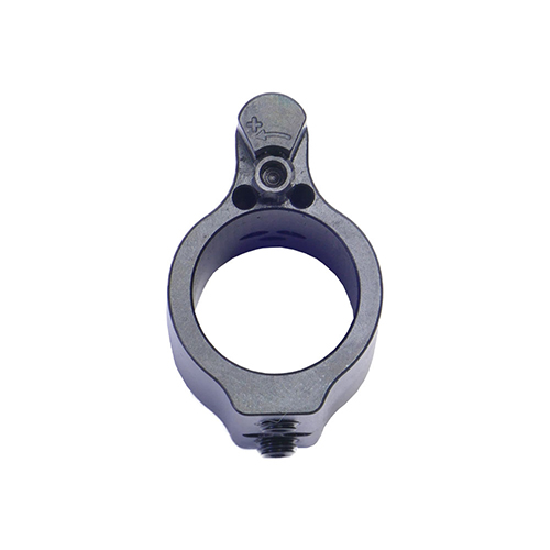 El Gasblock ajustable SCHMEISSER ofrece 20 posiciones, material 42CrMo4 resistente a la erosión y diseño simétrico que mantiene tu cañón libre de contacto.