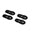 JAE Accessories - Palm Rest Spacers for Angled Grip - Pack of 4 - BLK