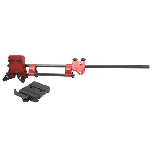 Usa el MagnetoSpeed V3 sin afectar la armonía de tu cañón. Montaje ajustable, construcción de aluminio 6061 y resistencia a la corrosión para cualquier entorno.