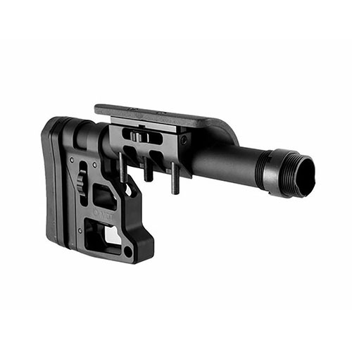 El MDT Skeleton Carbine Stock es un culata ajustable que ofrece versatilidad y ergonomía, ideal para chasis LSS y con riser de mejilla reversible.