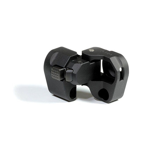 Aumenta la adaptabilidad para almacenamiento y transporte con el MDT Folding Buttstock Adapter, compatible con la mayoría de rifles de cerrojo y opciones de bloqueo.