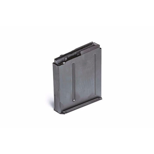 Los cargadores MDT Metal de Long Action son ideales para calibres 30-06 y 300WM, con capacidad para 5 disparos y diseñados para Tikka T3/T3x y Savage Axis.