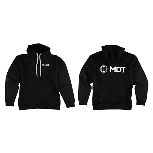 Disfruta de la comodidad del MDT Apparel Pullover Hoodie, hecho de 75/25 algodón/poliéster, ideal para tus días de caza o en el campo.