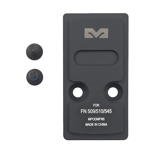 La MPO PRO-F Direct Mount Plate de MEPROLIGHT permite una instalación rápida y segura de miras en tu FN509, mejorando la precisión y el rendimiento.
