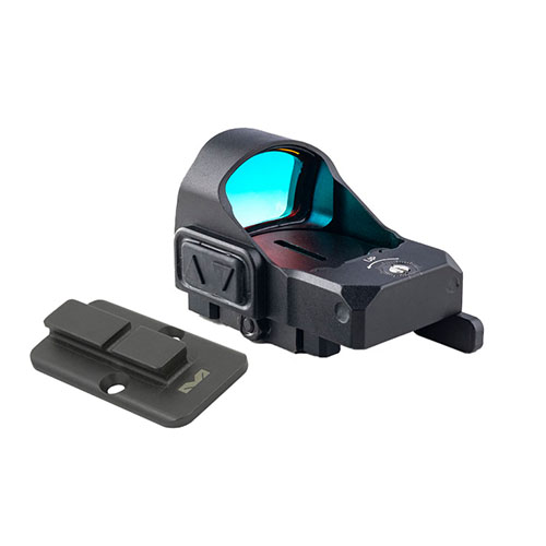 Mepro microRDS es la mejora más rápida y fácil: se monta sin herramientas, no necesita re-zero y ofrece un respaldo TruDot™ para mayor precisión.