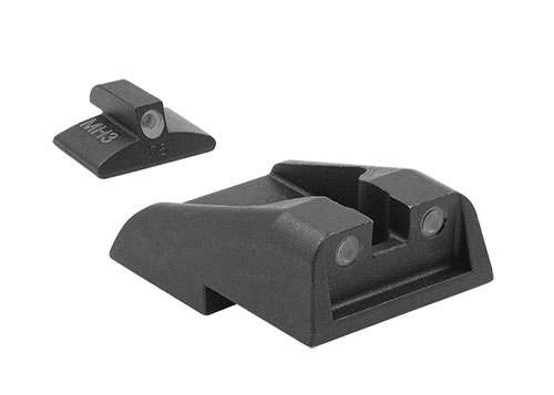 Meprolight® Tru-Dot® mejora tu puntería en condiciones de poca luz con miras autoiluminadas, aumentando la eficiencia de impacto en más del 85%.