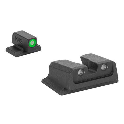 Los miras HYPER BRIGHT de MEPROLIGHT son ultra brillantes, siempre encendidos, duraderos y perfectos para cualquier luz, garantizando una adquisición de objetivo rápida.