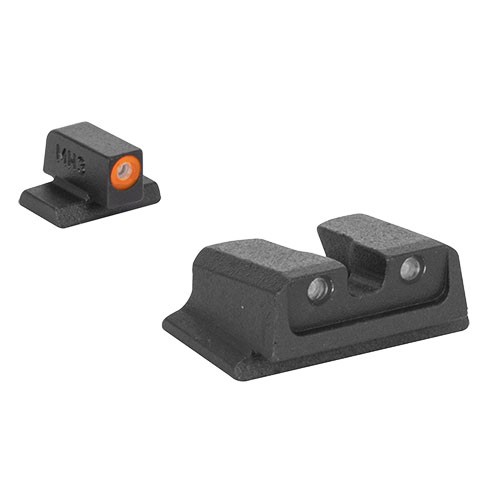 Descubre las miras HYPER BRIGHT de MEPROLIGHT: brillantes en cualquier luz, sin mantenimiento, y resistentes a golpes, perfectas para una adquisición rápida del objetivo.