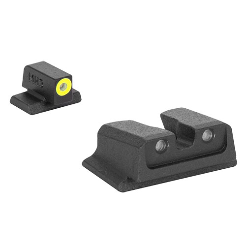 Descubre los HYPER BRIGHT de MEPROLIGHT: miras fijas con tritio, siempre encendidas, super brillantes y resistentes, ideales para cualquier condición de luz.