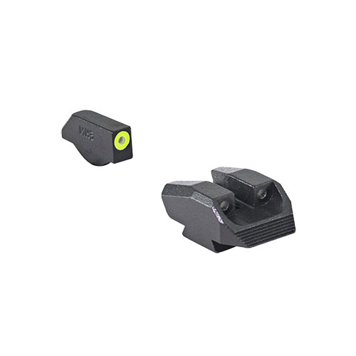 Descubre el HYPER BRIGHT de MEPROLIGHT: visibilidad excepcional en cualquier luz, tritio siempre activo, y durabilidad extrema para tus disparos.