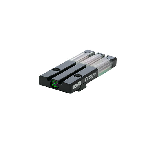 El Mepro FT Bullseye™ es un visor rápido y brillante, con tritio y fibra óptica, ideal para cualquier condición y fácil de usar en situaciones de presión.