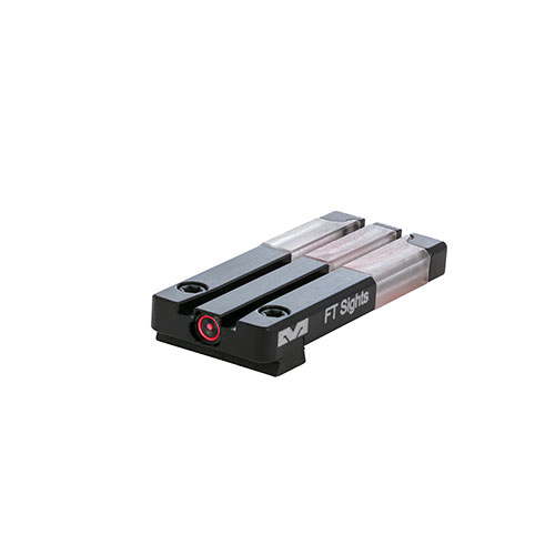 El Mepro FT Bullseye™ es un visor intuitivo, rápido y brillante, con diseño bajo perfil, ideal para condiciones de baja luz y fácil de usar bajo presión.