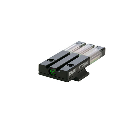 El Mepro FT Bullseye™ es un visor intuitivo y ultraligero, con tritio y fibra óptica, ideal para disparos rápidos y precisos en cualquier condición.