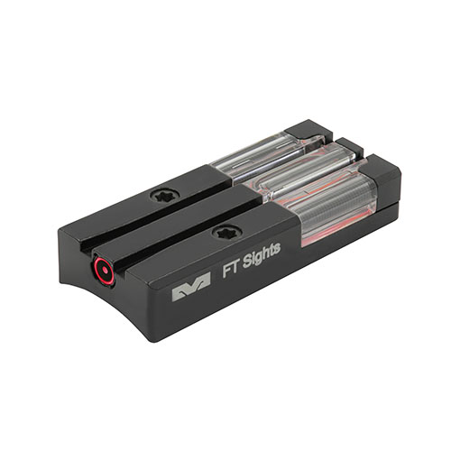 El Mepro FT Bullseye™ es un visor intuitivo y brillante que combina ópticas de fibra y tritio, ideal para cualquier condición y fácil de usar bajo presión.