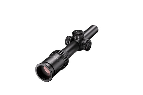 El 1–8x24 PM II ShortDot Dual CC de SCHMIDT U. BENDER ofrece versatilidad y precisión, ideal para tiro dinámico con su retícula dual y ajuste rápido.