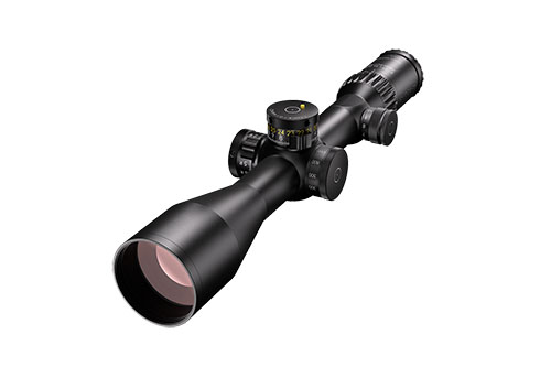 Descubre el 3–27x56 PM II High Power de SCHMIDT U. BENDER, un visor con gran aumento, óptica de alta calidad y retícula P4FL para precisión en cada disparo.