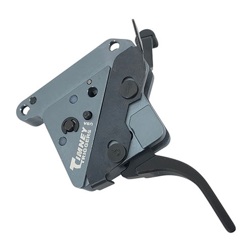 El gatillo Timney Hit para Remington 700 es ajustable de 8oz a 2lb, con geometría nueva y componentes de metal sólido, ideal para tiro de larga distancia.