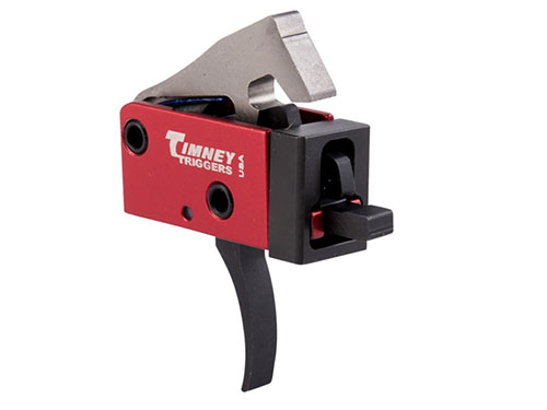 Mejora tu precisión con el gatillo AR PCC de TIMNEY, 2 etapas y 2+2lb, ideal para rifles semiautomáticos 9mm como Schmeisser AR15‑9 y más.