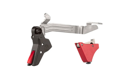 Descubre el GLOCK TRIGGERS de TIMNEY: un disparador de 3 lb que mejora la precisión con una instalación fácil y sin comprometer la fiabilidad de tu Glock.