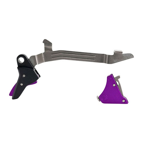 El GLOCK TRIGGER de TIMNEY ofrece un peso de disparo de 3 lb, fácil de instalar, con un tirón suave y confiabilidad legendaria en Glock.