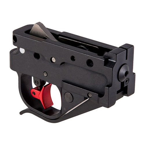 Mejora tu precisión con el kit de gatillo Timney Ruger 10/22, fácil de instalar, con un peso de 1.5 a 2 lbs y liberación de cargador extendida.