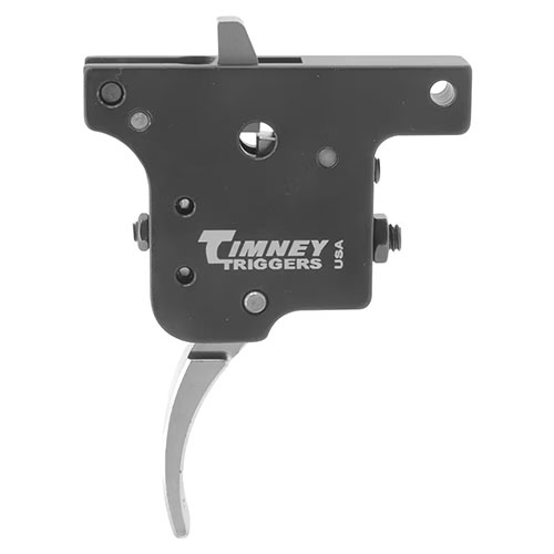 El gatillo TIMNEY para Winchester 70 es ajustable de 1.5 a 4lb, fácil de instalar y calibrado de fábrica, mejorando tu precisión y control al disparar.