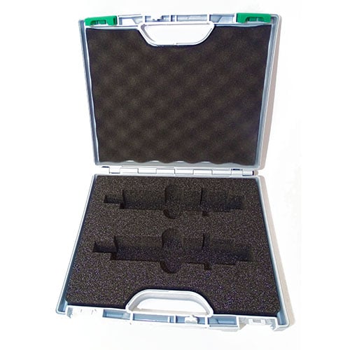 El estuche TRIEBEL Premium es ideal para guardar tus dies y accesorios de recarga de 1-1/4