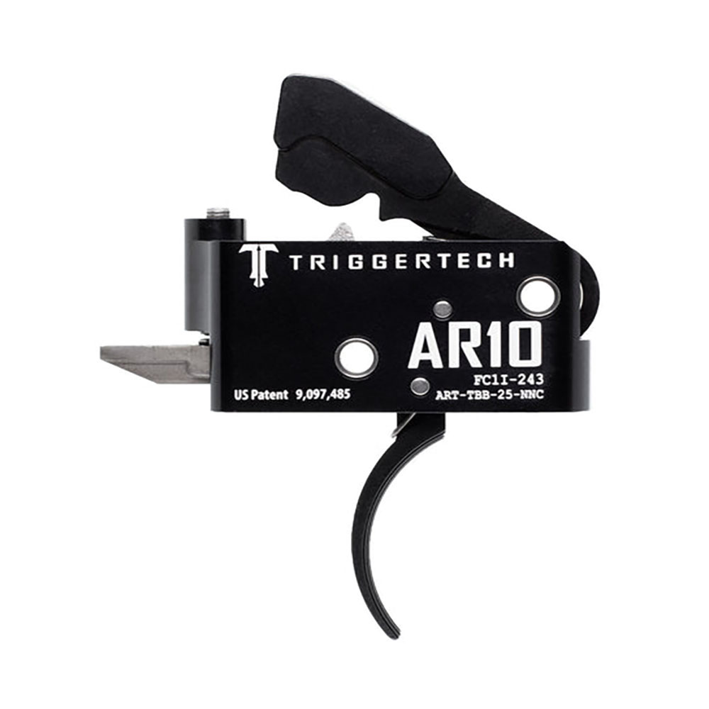 TRIGGERTECH AR10 - Black Adaptable Curved
