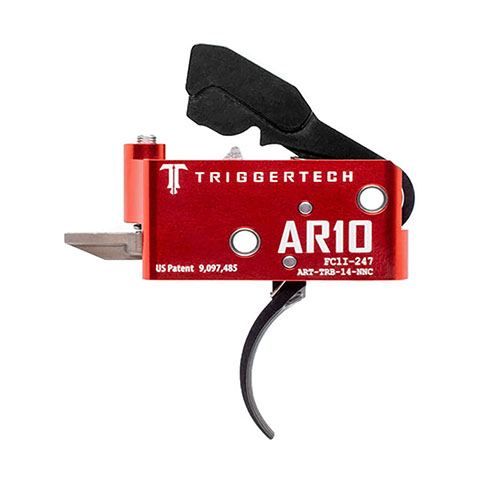 Los disparadores TRIGGERTECH AR10 ofrecen una acción de dos etapas con Frictionless Release Technology™, garantizando precisión y fiabilidad en cualquier entorno.