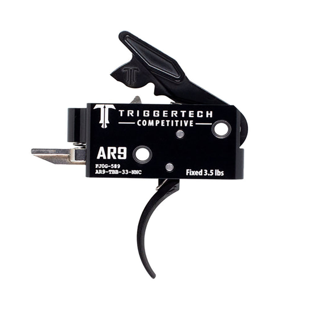 TRIGGERTECH AR9 - Black Competitive Curved